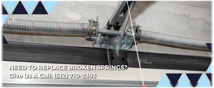 Broken Garage Door Spring Repair Cedar Park